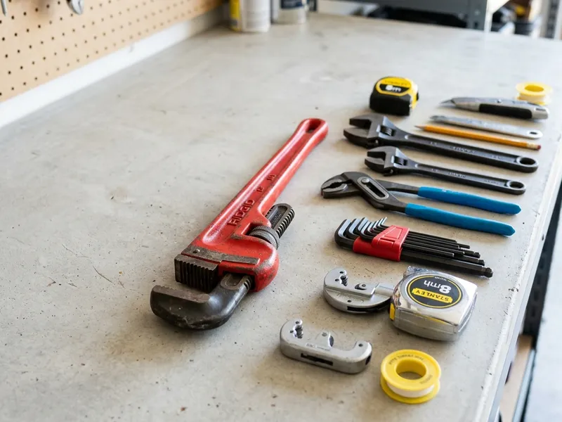 Professional plumbers in West Memphis, AR equipped with top-tier tools for residential and commercial plumbing services.